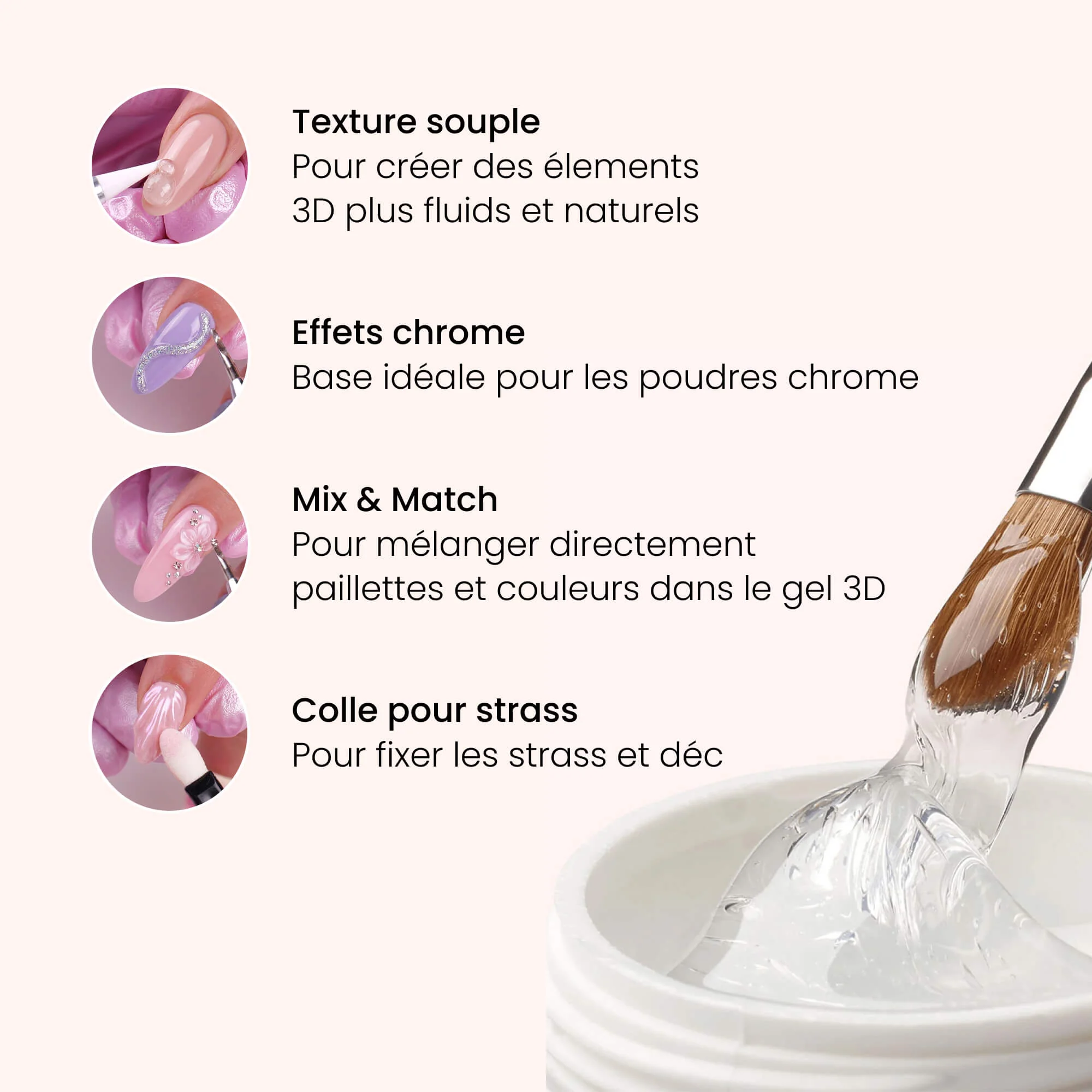 3D Nail Art Gel Soft - Image 3