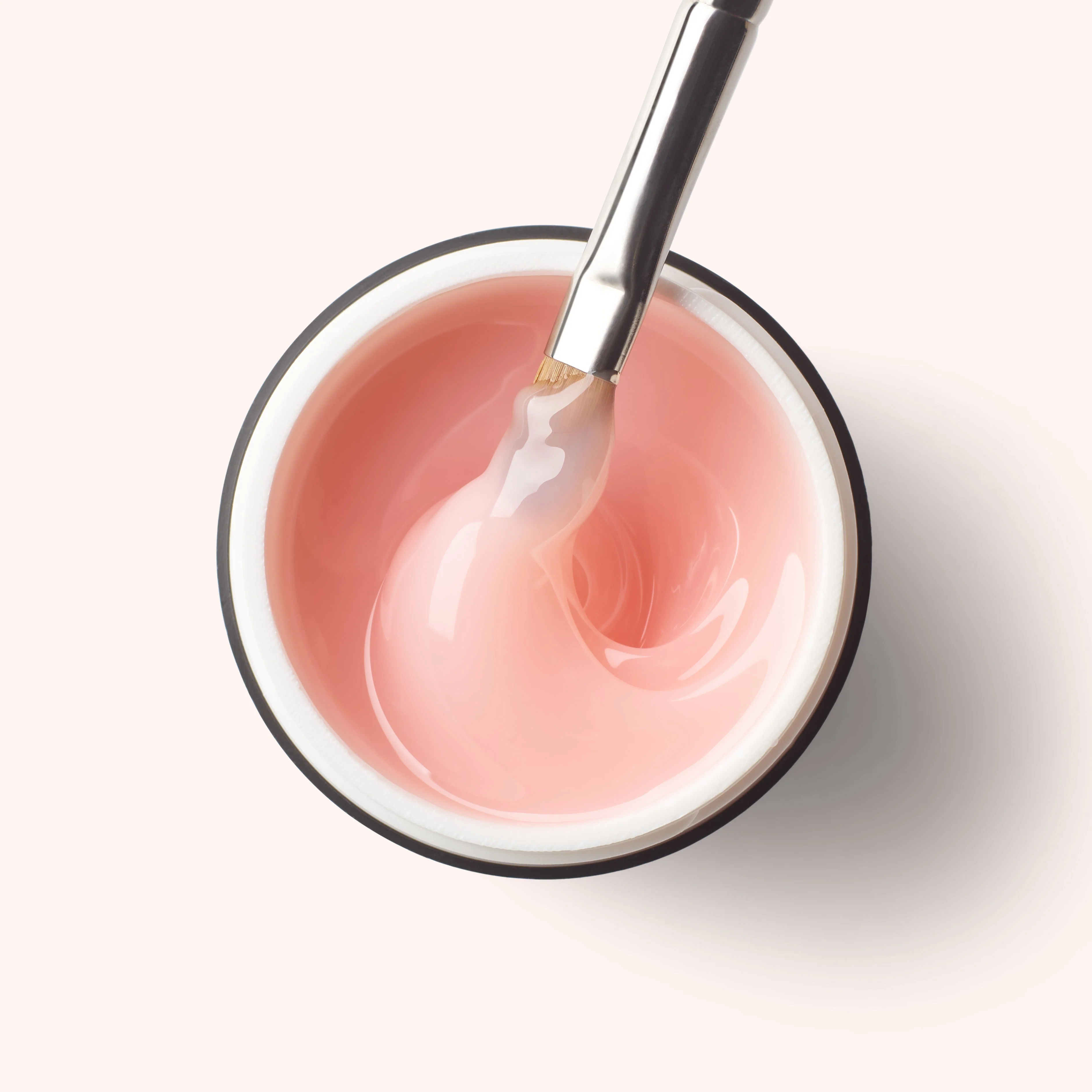3in1 Fiber Gel Translucent Milky Rose - Image 2