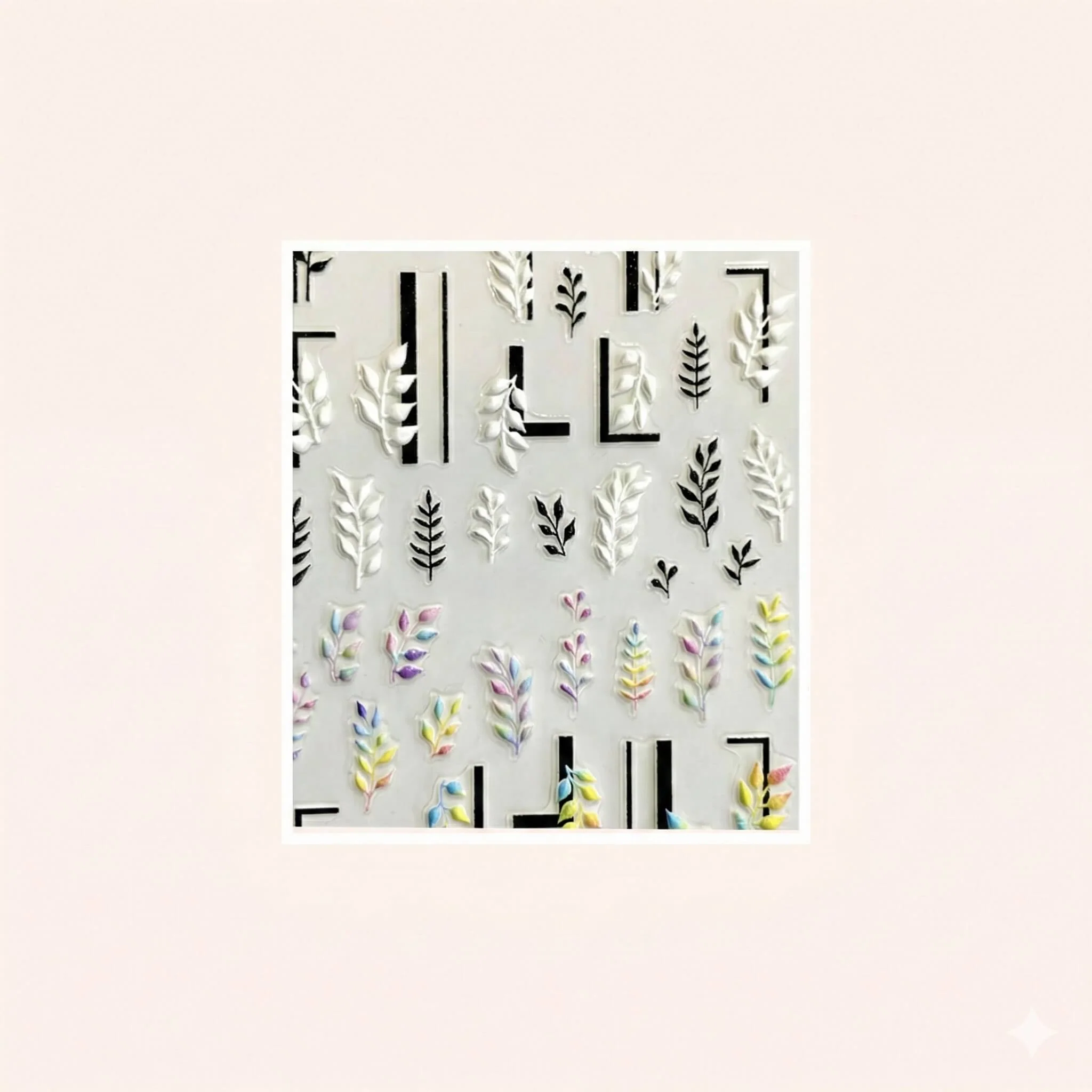 5D Sticker Flower Spray