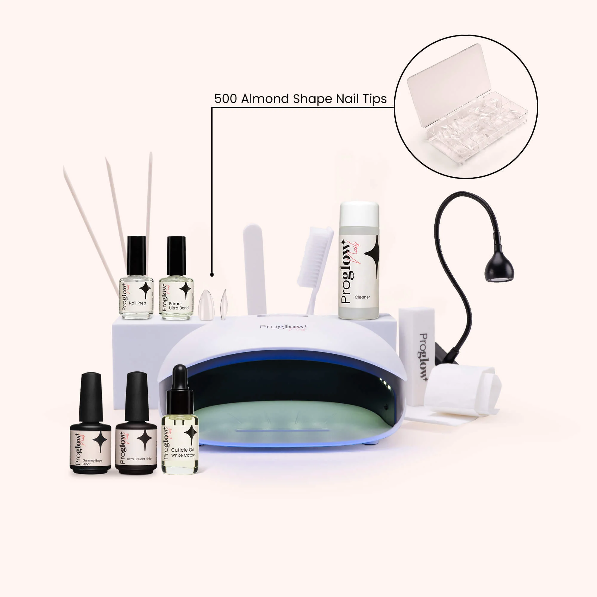 Custom Soft Gel Nail Tips Starter Kit Base