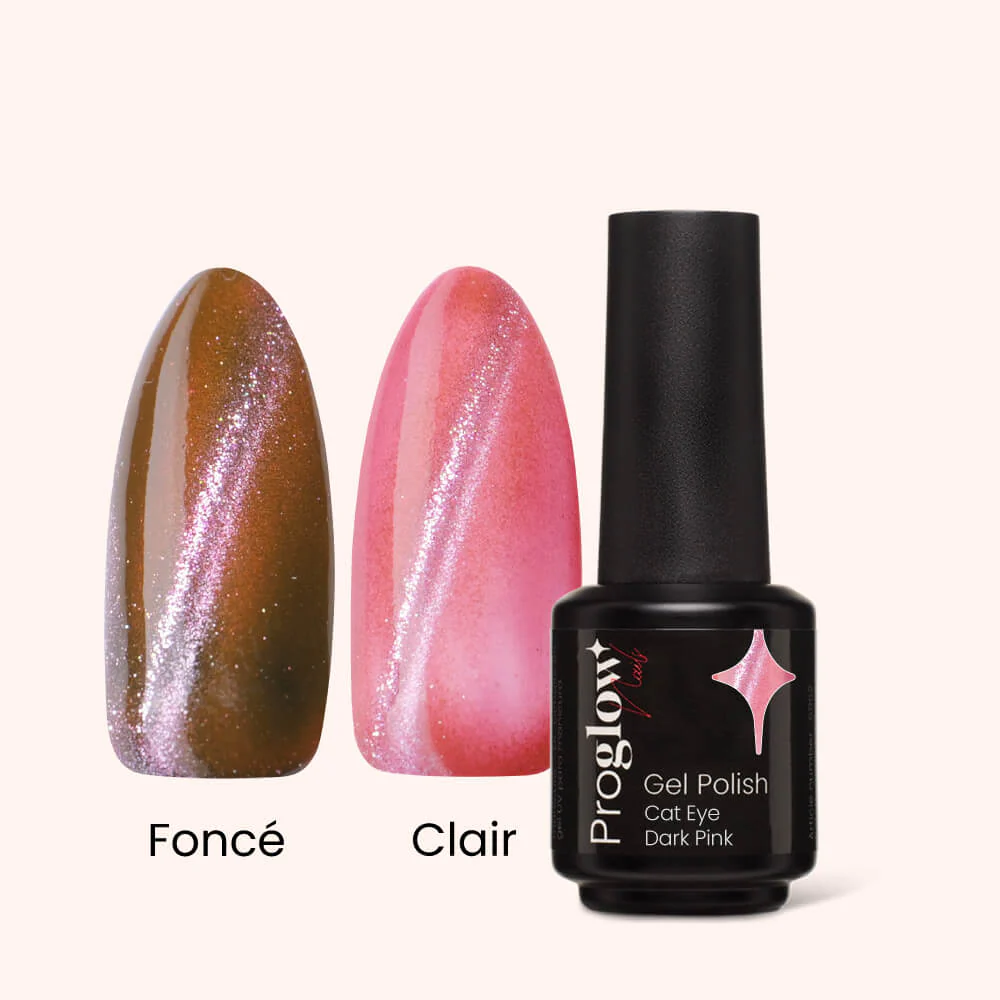 Gel Polish VSP Cat Eye Dark Pink