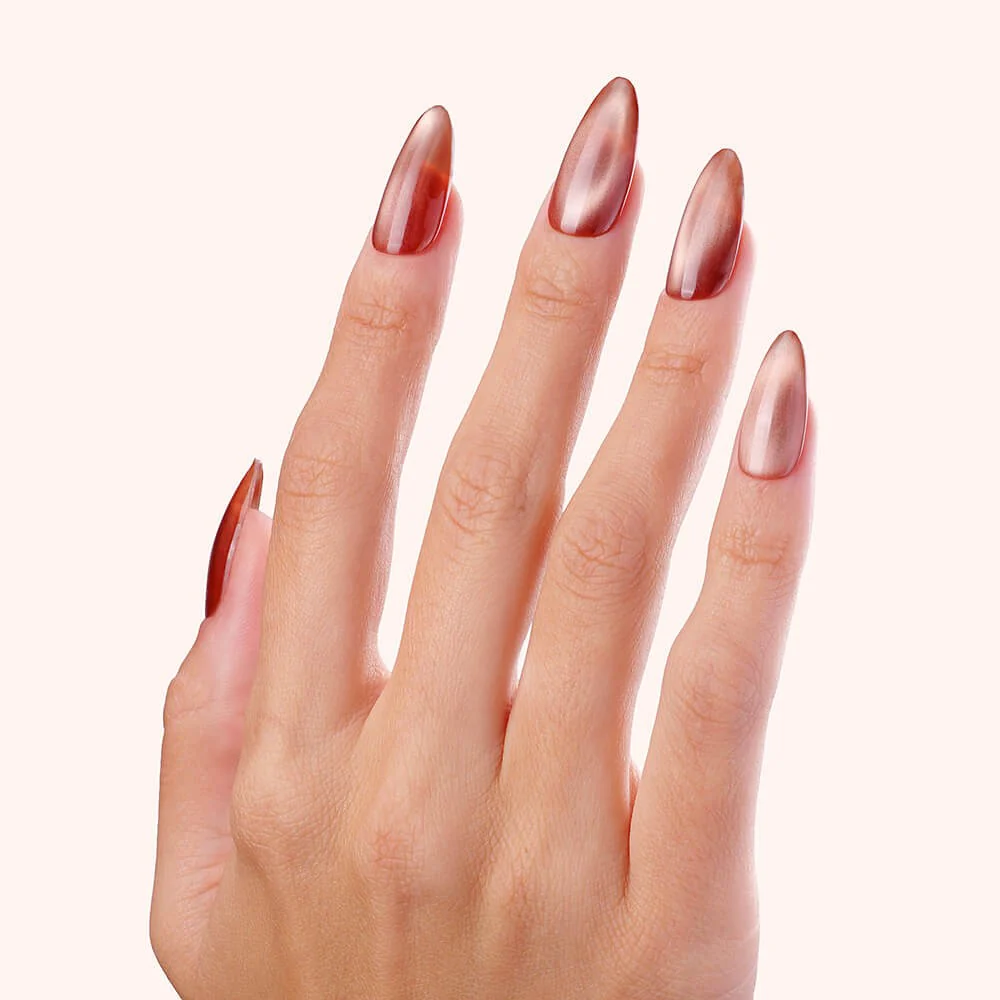 Gel Polish VSP Crystal Cat Eye Brown - Image 3