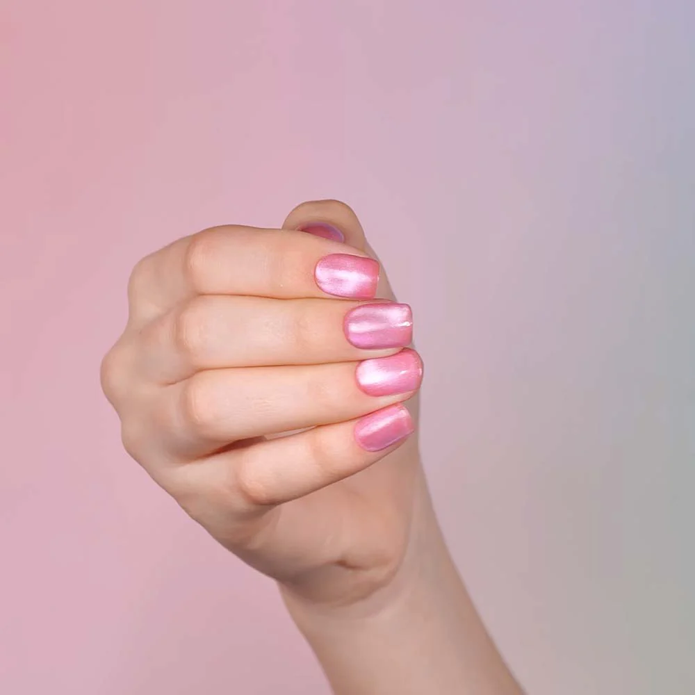 Gel Polish VSP Crystal Cat Eye Pink - Image 3