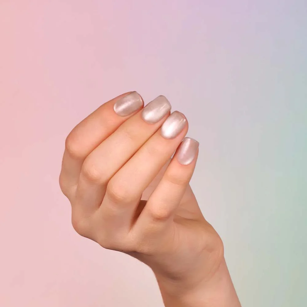 Gel Polish VSP Crystal Cat Eye Silver - Image 3