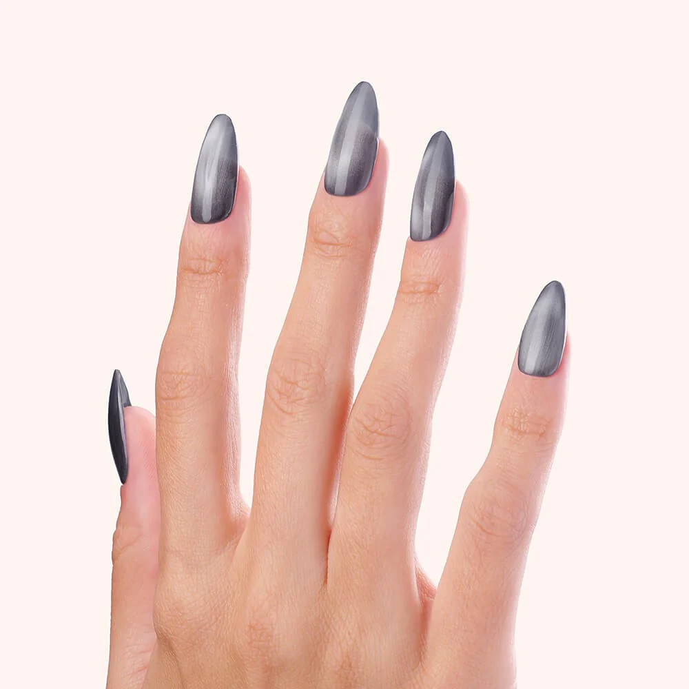 Gel Polish VSP Crystal Cat Eye Steel Grey - Image 4