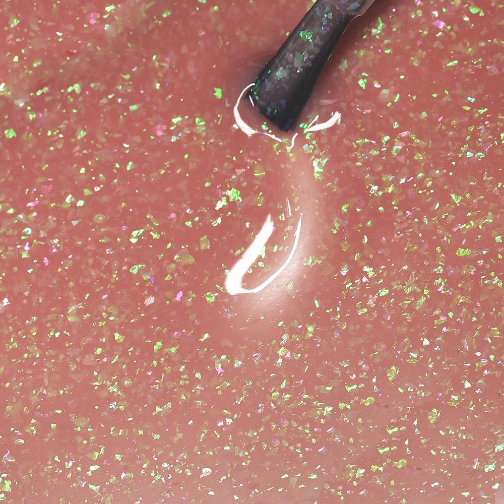 Gel Polish VSP Glitter Apricot - Image 2