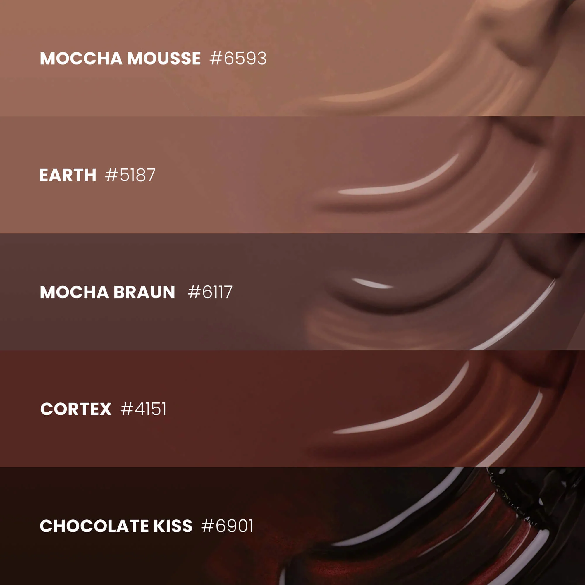 Gel Polish VSP Mocha Mousse - Image 5