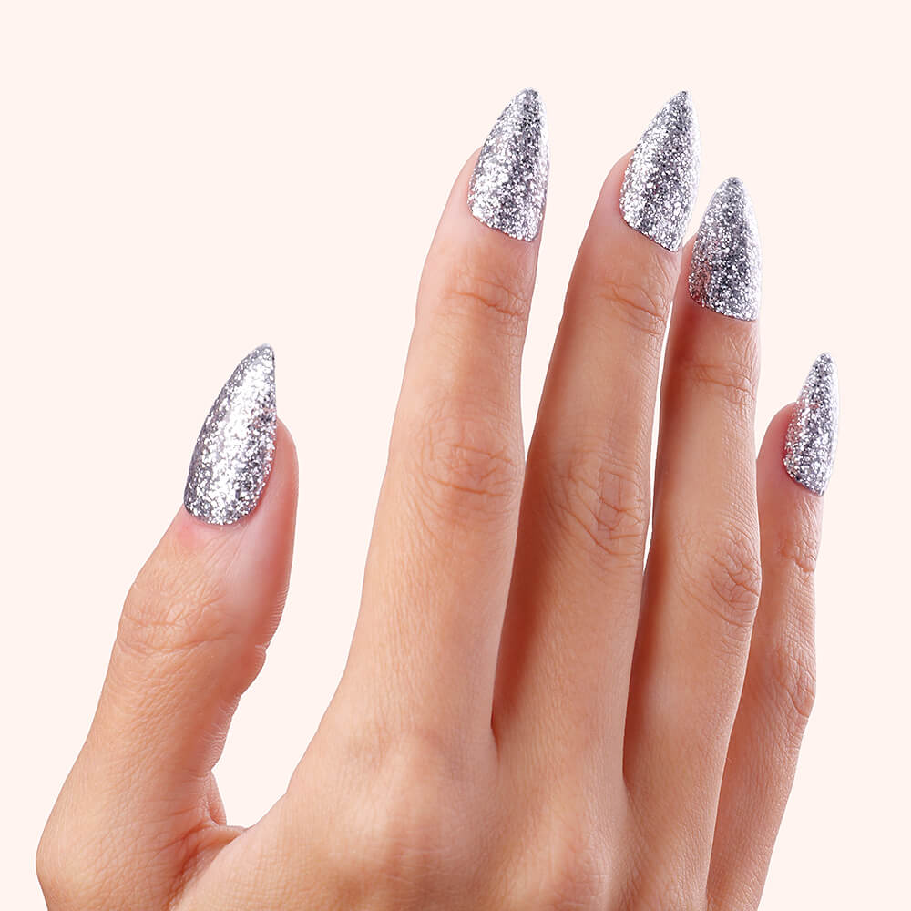 Gel Polish VSP Silver Glam - Image 3