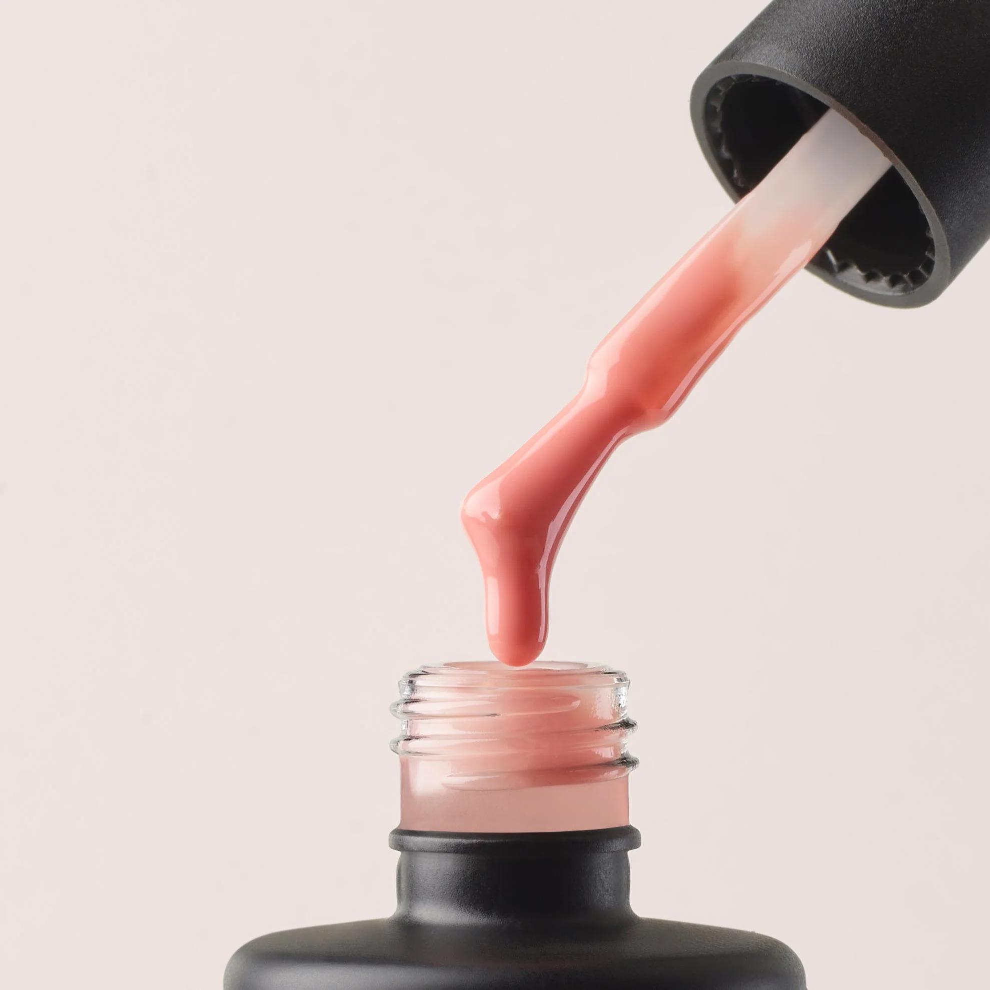 Gel Polish VSP Fiber Base Cover Peach - Image 3