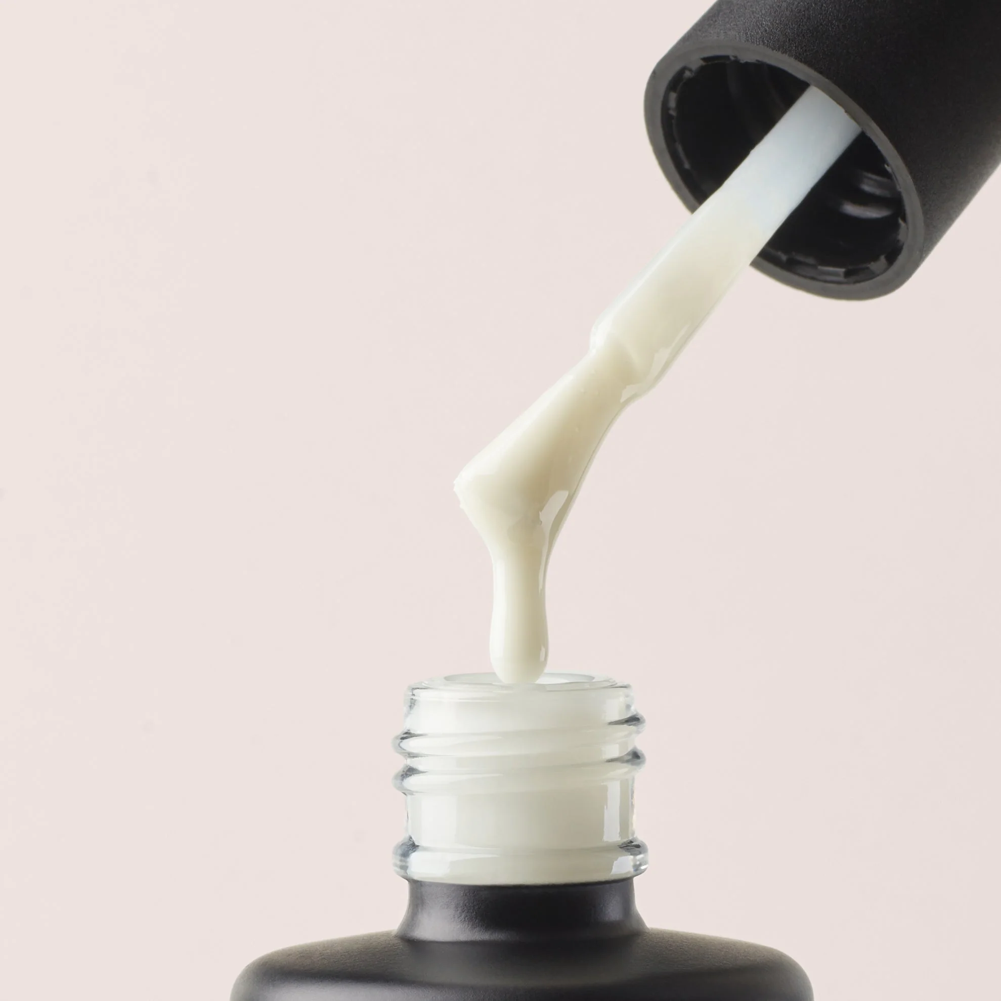 Gel Polish VSP Fiber Base Milky White - Image 3