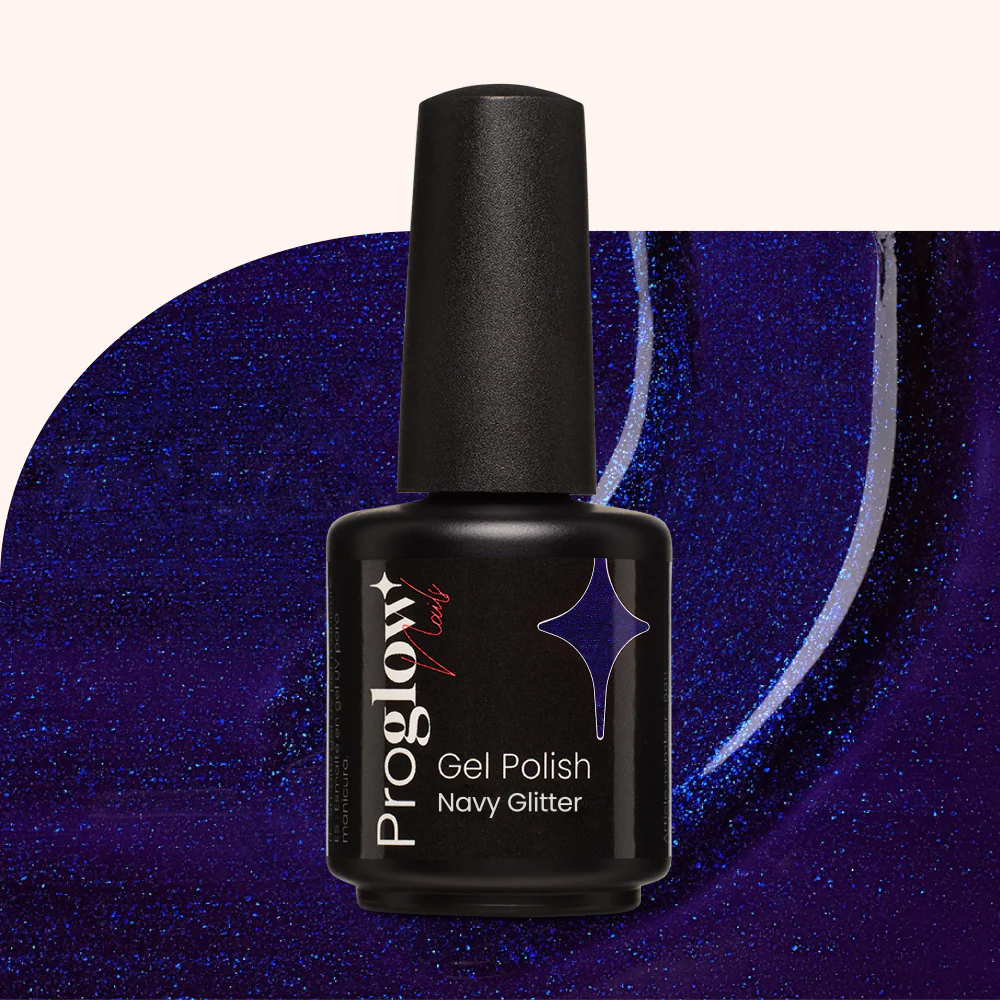 Gel Polish VSP Navy Glitter
