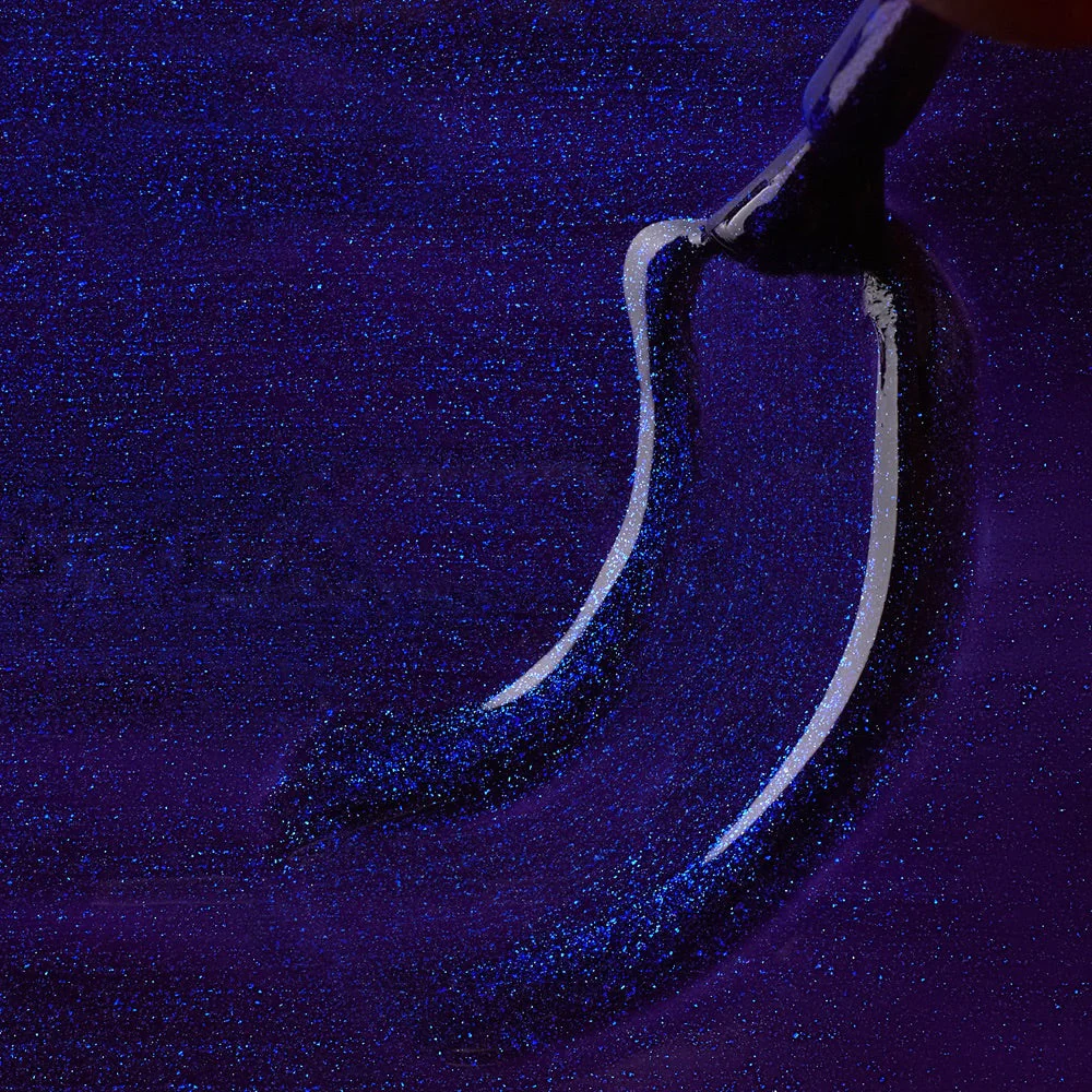 Gel Polish VSP Navy Glitter - Image 2