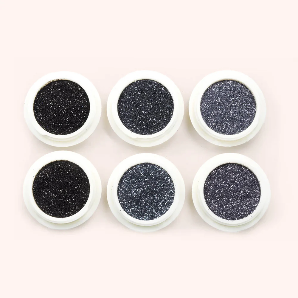 Kit de paillettes GY-10 - 6 couleurs