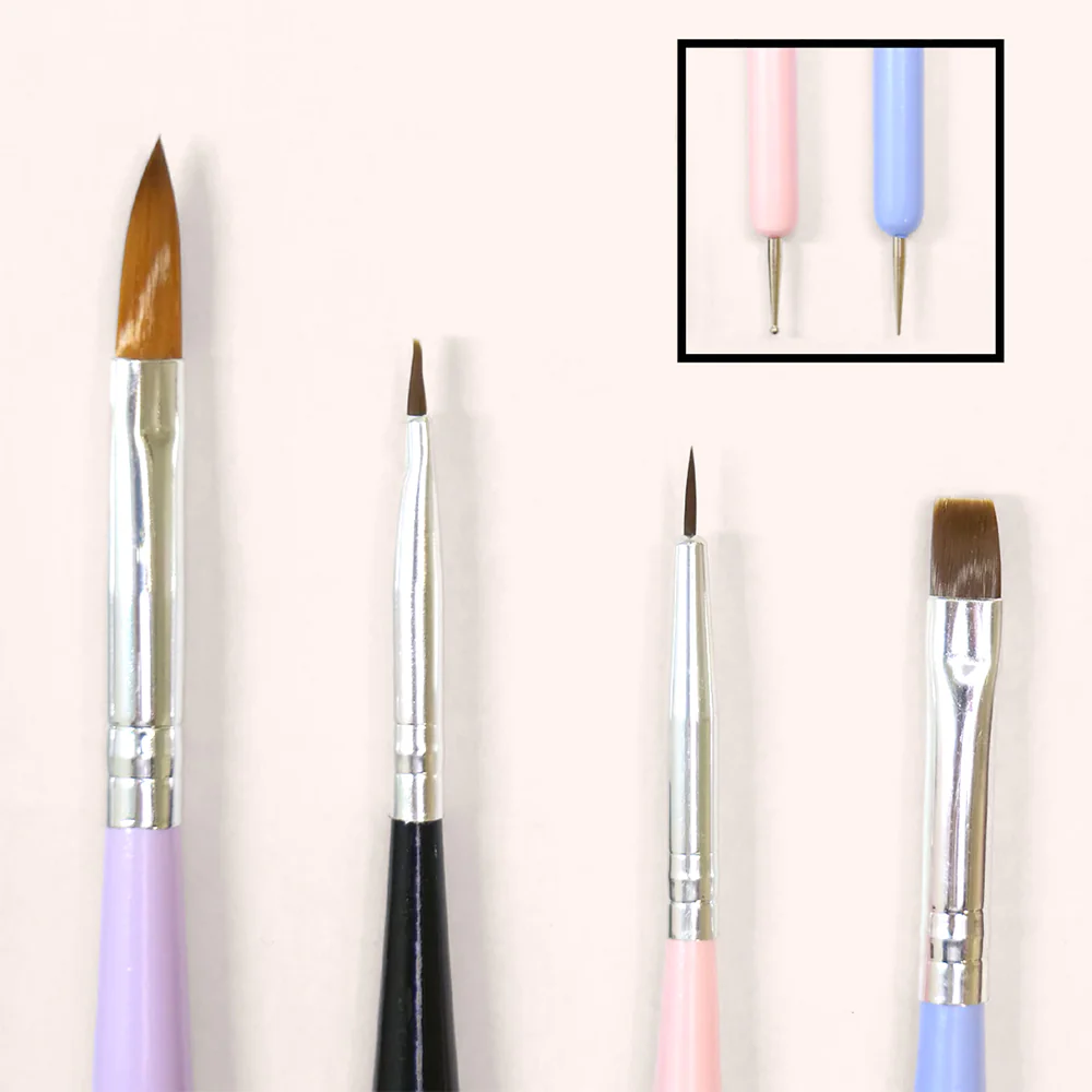 Nail Brush Set 8 pièces - Image 2