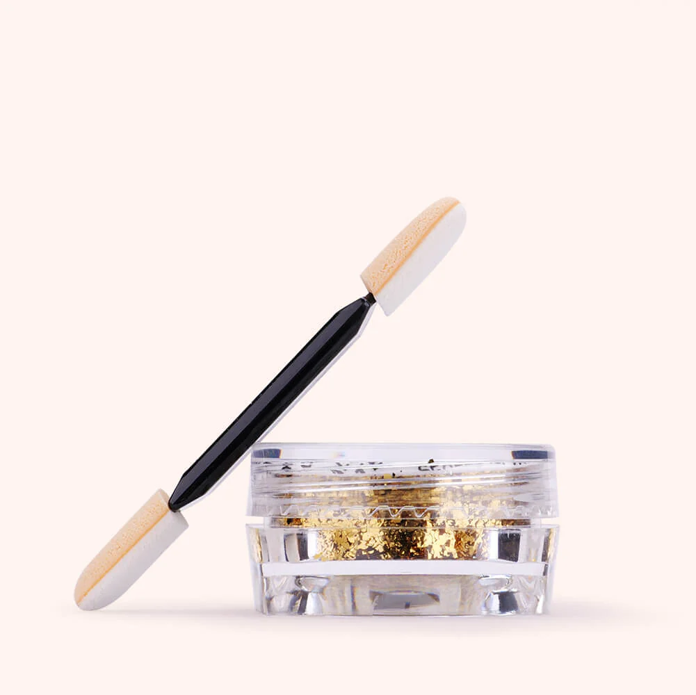 Nail Flakes Gold - Image 3