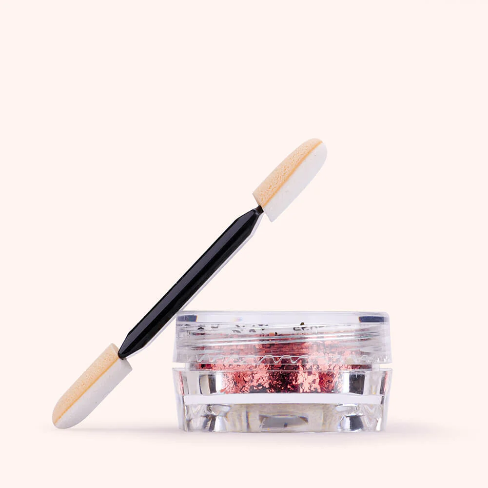 Nail Flakes Rose - Image 3
