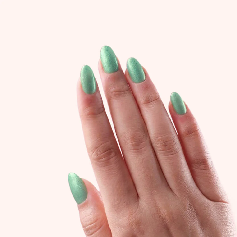 No File Builder Gel - sans Limage - Iridescent Mint - Image 3