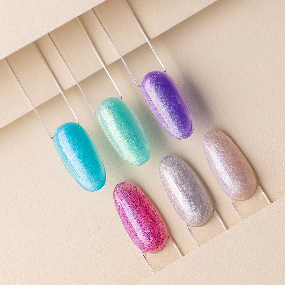 No File Builder Gel - sans Limage - Iridescent Mint - Image 8