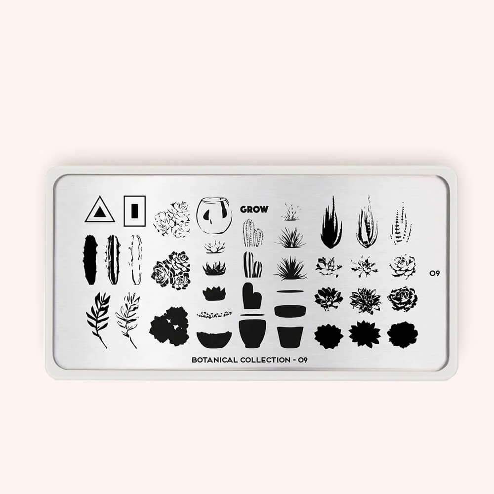 Plaque Stamping Botanical 09 - MoYou London