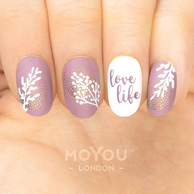 Plaque Stamping Flower Power 28 - MoYou London - Image 2