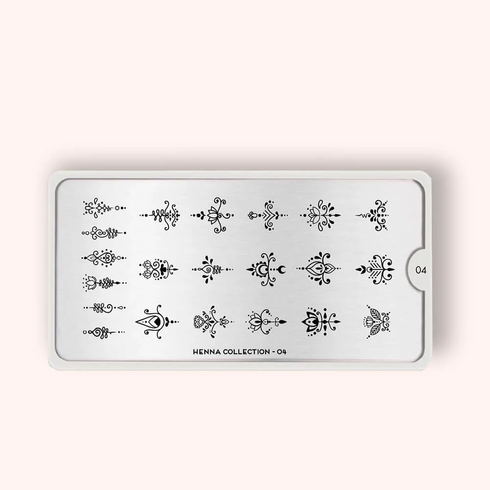 Plaque Stamping Henna 04 - MoYou London