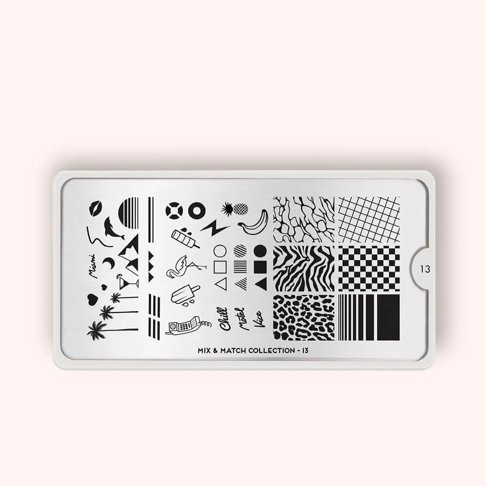 Plaque Stamping Mix and Match 13 - MoYou London