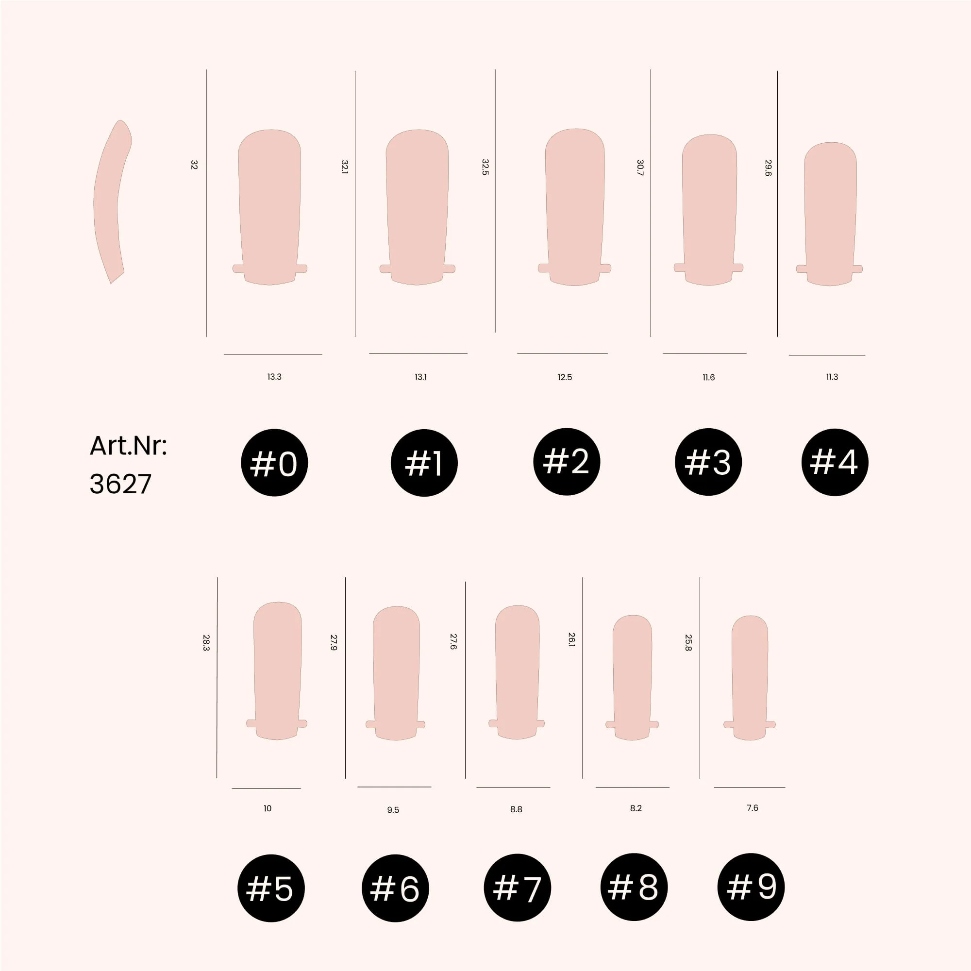 Popits - Dual Tips Rounded Square - 120 pièces - Image 4