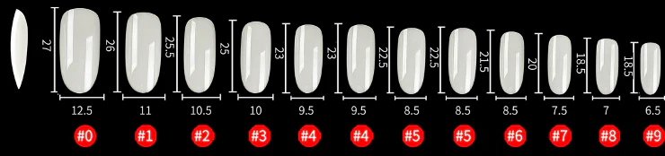 Soft Gel Nail Tips Bottines/Arrow Shape (pose américaine) 500 en coffret - Image 4