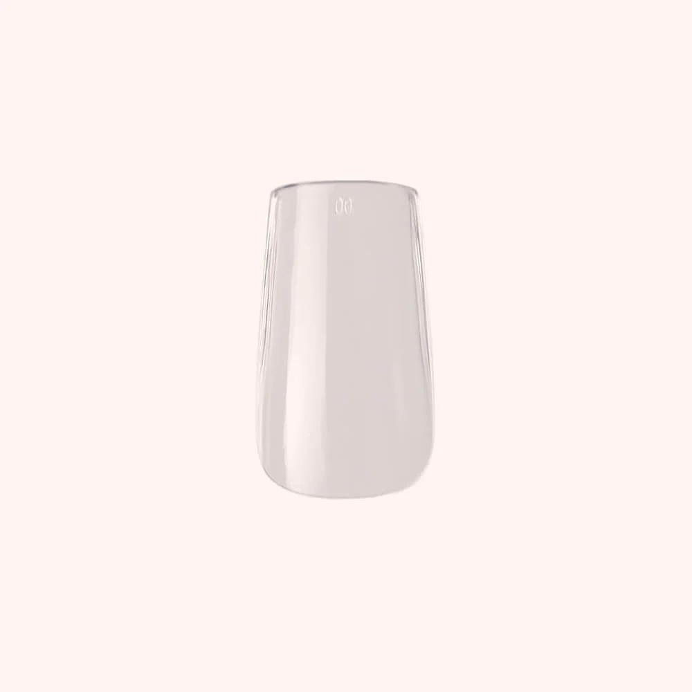 Soft Gel Nail Tips C-Curve Medium Square 600
