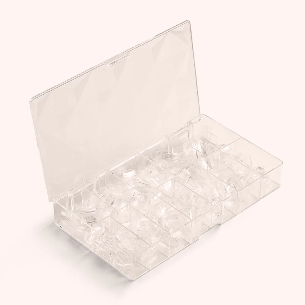 Soft Gel Nail Tips Large Short Square Shape 504 en coffret - Image 3