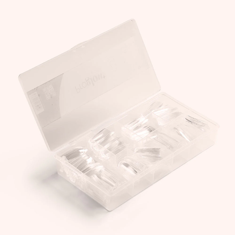 Soft Gel Nail Tips Long Square Shape (pose américaine) 500 en coffret - Image 3