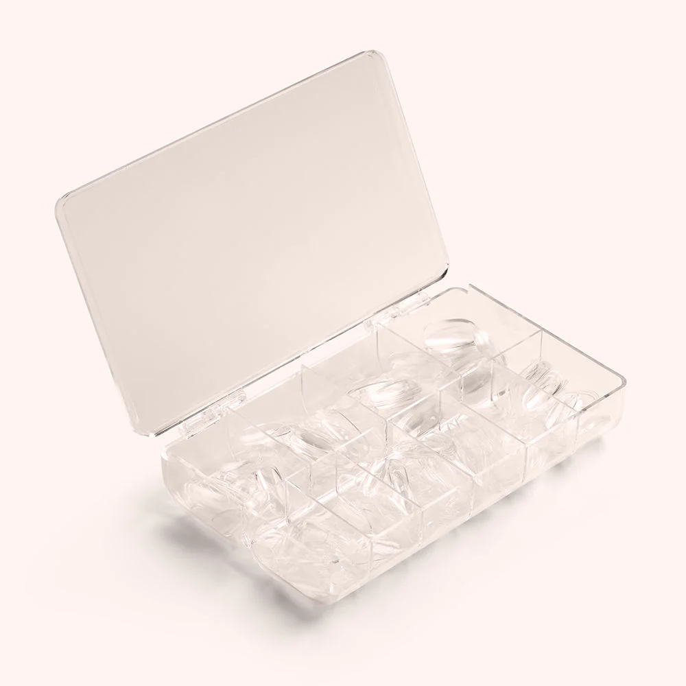 Soft Gel Nail Tips Round Shape (pose américaine) 500 en coffret - Image 3