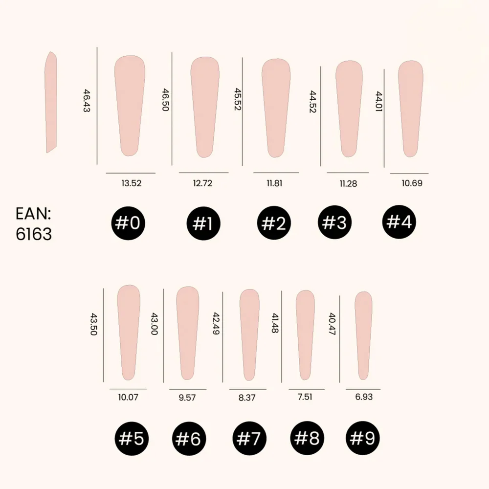 Soft Gel Nail Tips Russian Almond 100 pièces - Image 4