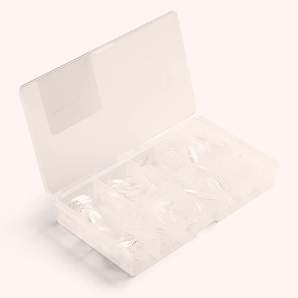Soft Gel Nail Tips Short Coffin Shape 504 en coffret - Image 3