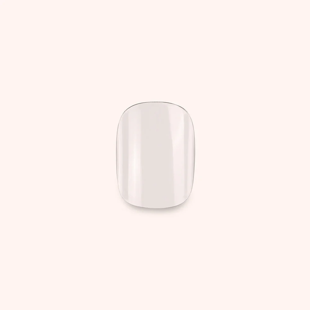 Soft Gel Nail Tips Short Rounded Square Shape 500 en coffret