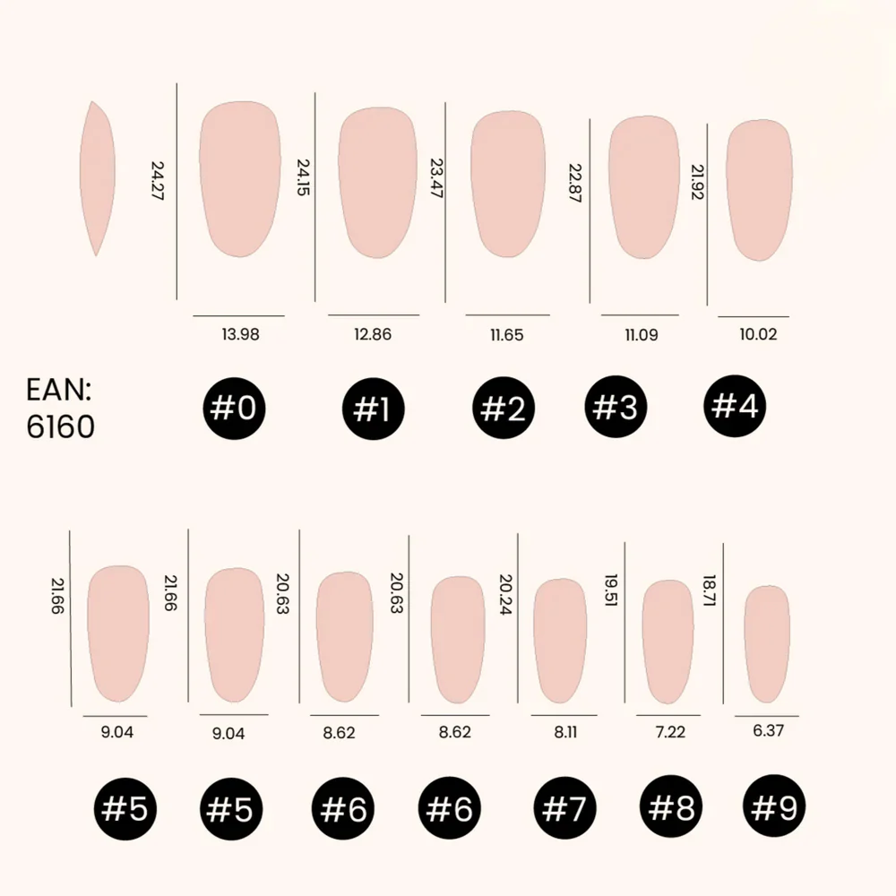 Soft Gel Nail Tips Short Stiletto 500 pièces - Image 4
