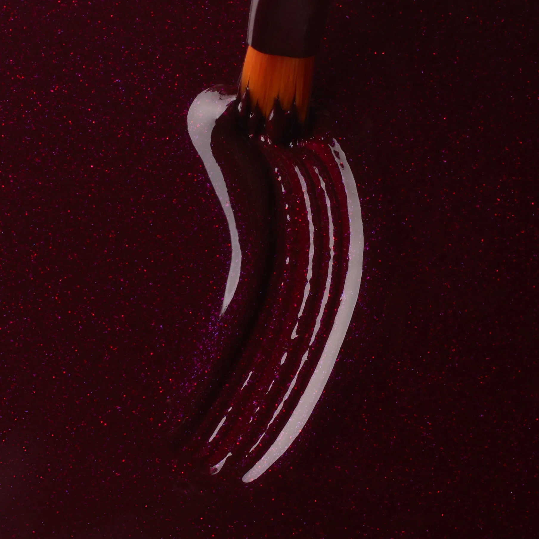 Supreme Color Gel Metallic Glitter Aubergine - Image 2