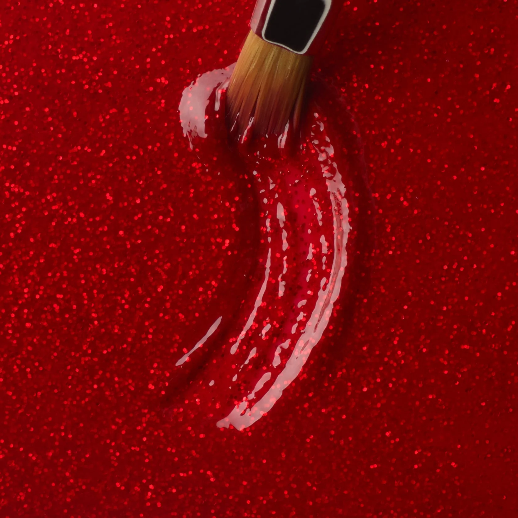 Supreme Color Gel Red Glitter - Image 2