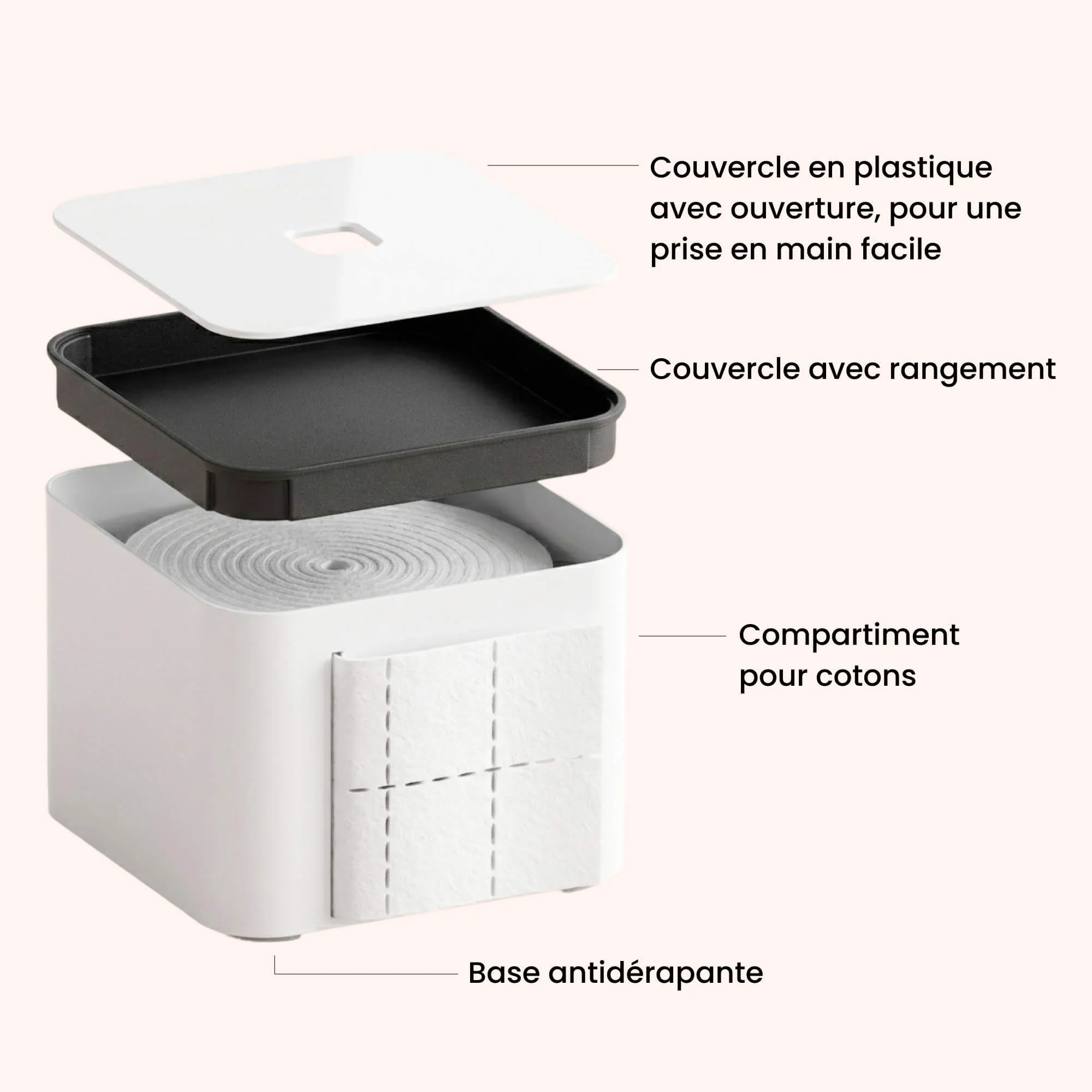THE CUBE - Distributeur pour cotons - Image 3