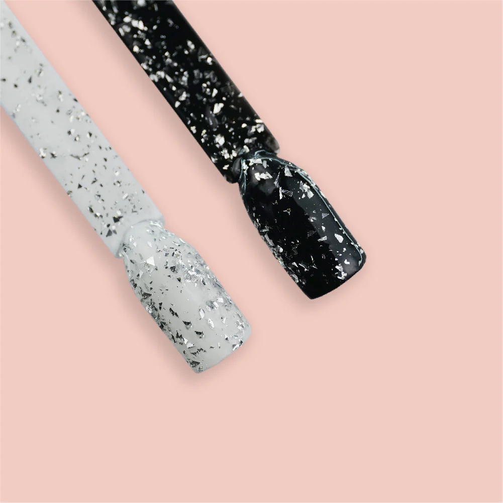 Top Coat VSP Silver Confetti - Image 3